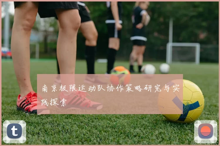 南京极限运动队协作策略研究与实践探索